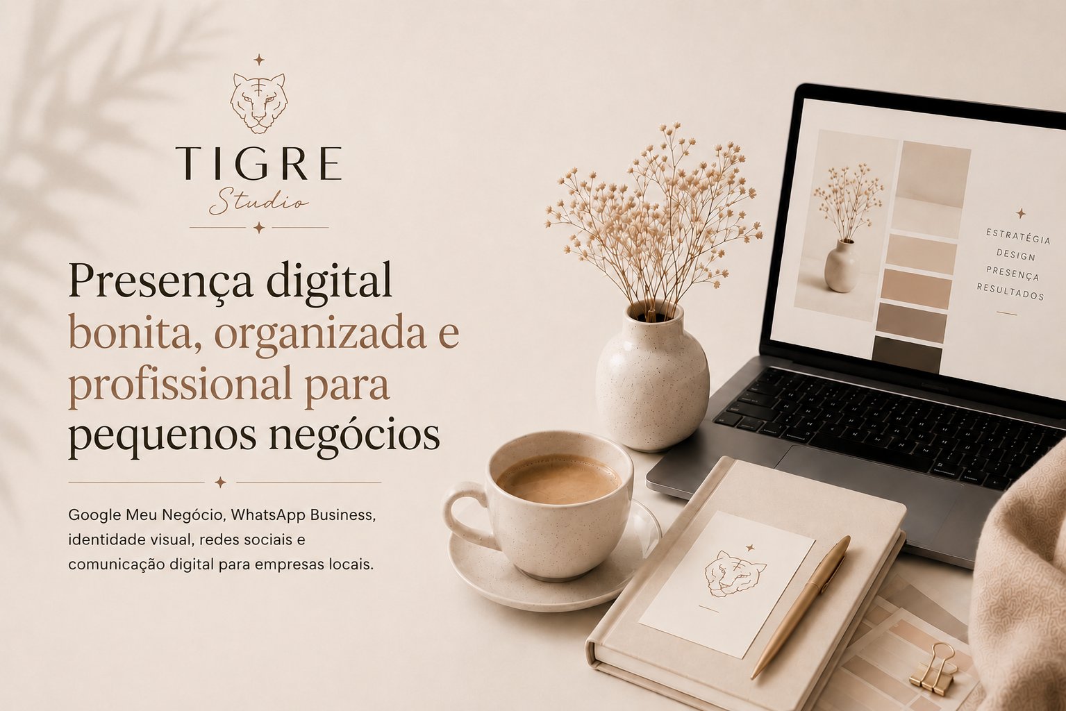 Tigre Studio - Presença digital para pequenos negócios